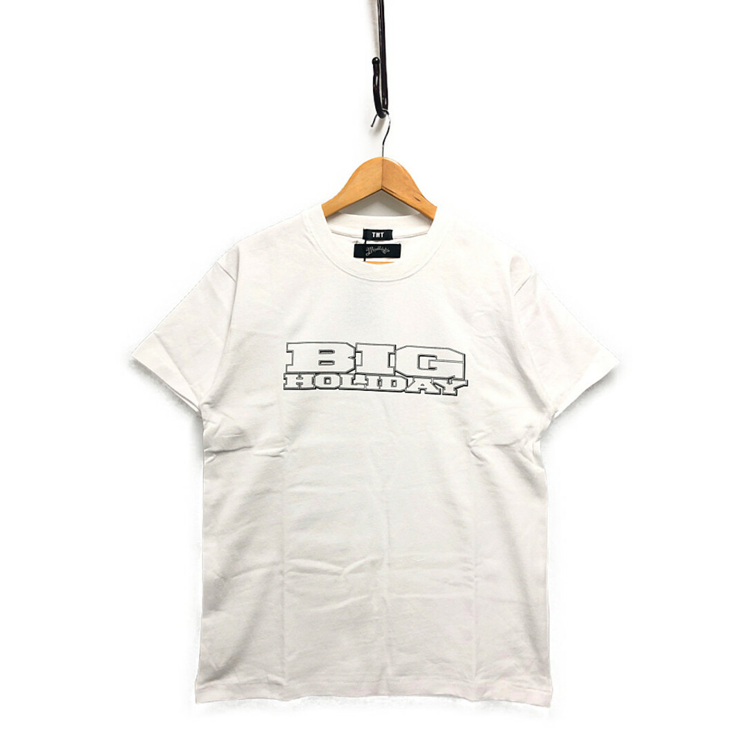 TMT ティーエムティー × Marbles 23SS BIG HOLIDAY 半袖Ｔシャツ ホワイト サイズM 正規品 / B4002