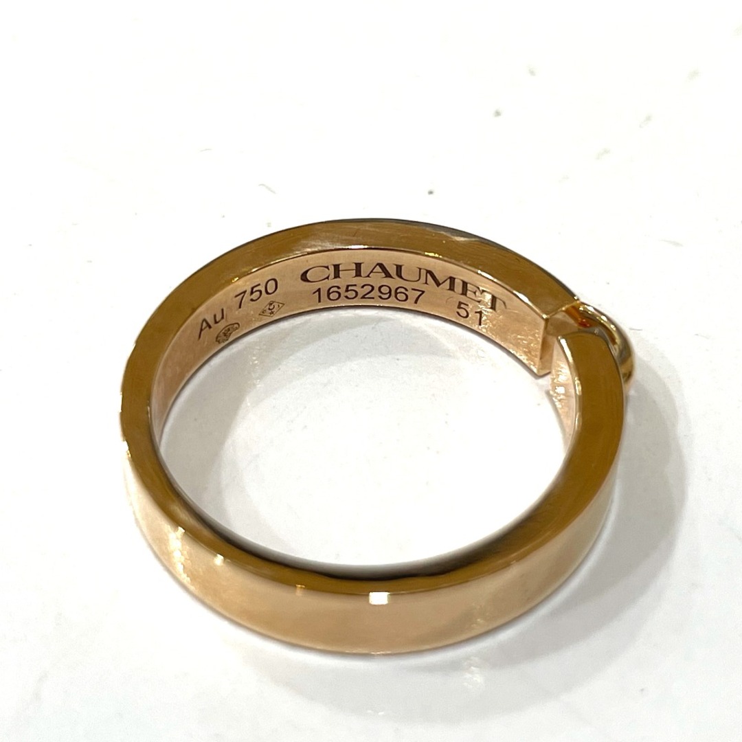 ショーメ Chaumet リアン エヴィダンス 080543-051 マリッジリング リング・指輪 K18PG ピンクゴールド 美品