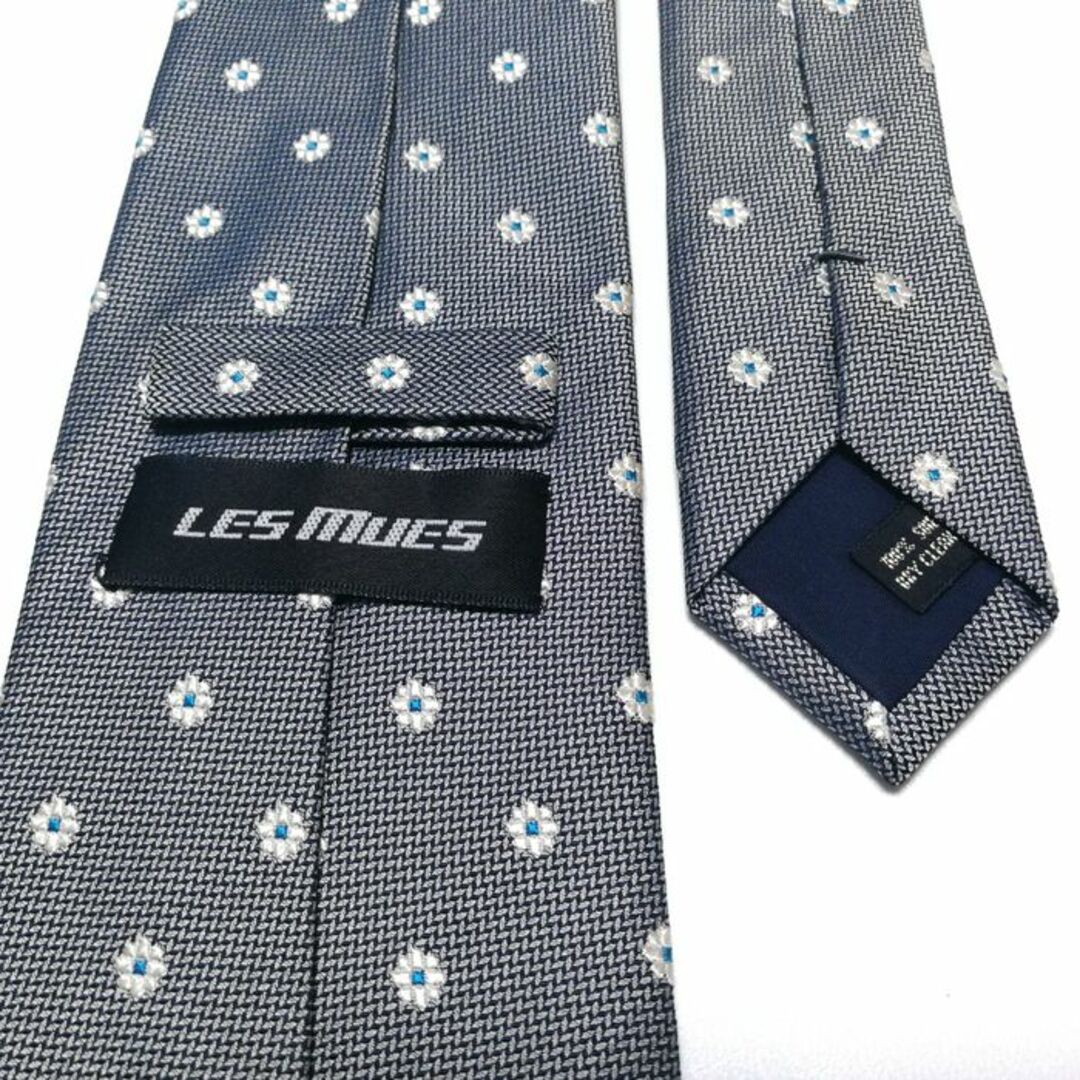 AOKI(アオキ)のレミュー フラワーパターン グレー ネクタイ B101-C25 メンズのファッション小物(ネクタイ)の商品写真