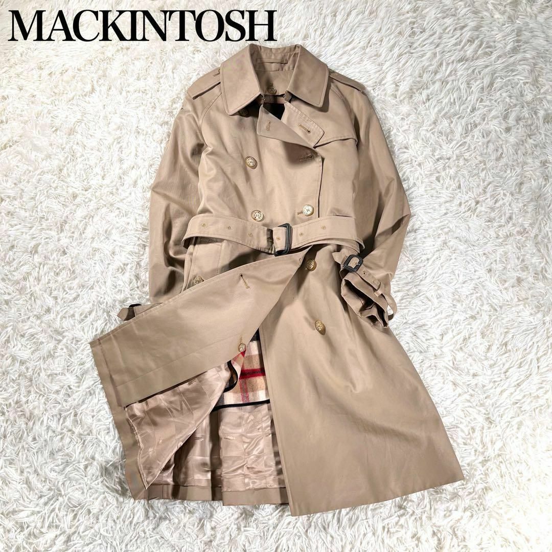 着用1回✨MACKINTOSH PHILOSOPHY ライナー付きトレンチコート-