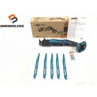 マキタ(Makita)の☆美品 未使用の替刃付♪☆makita マキタ 18V充電式レシプロソー JR184DZ 本体のみ セーバソー 切断機 木材加工 電動工具 69621(工具)