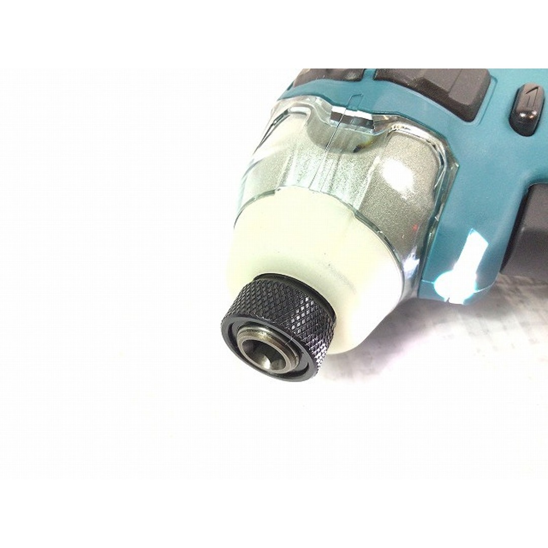 ☆未使用品☆makita マキタ 10.8V 充電式インパクトドライバ TD111DSHX 青色 バッテリー2個(10.8V 1.5Ah) 充電器 ケース付き 74572