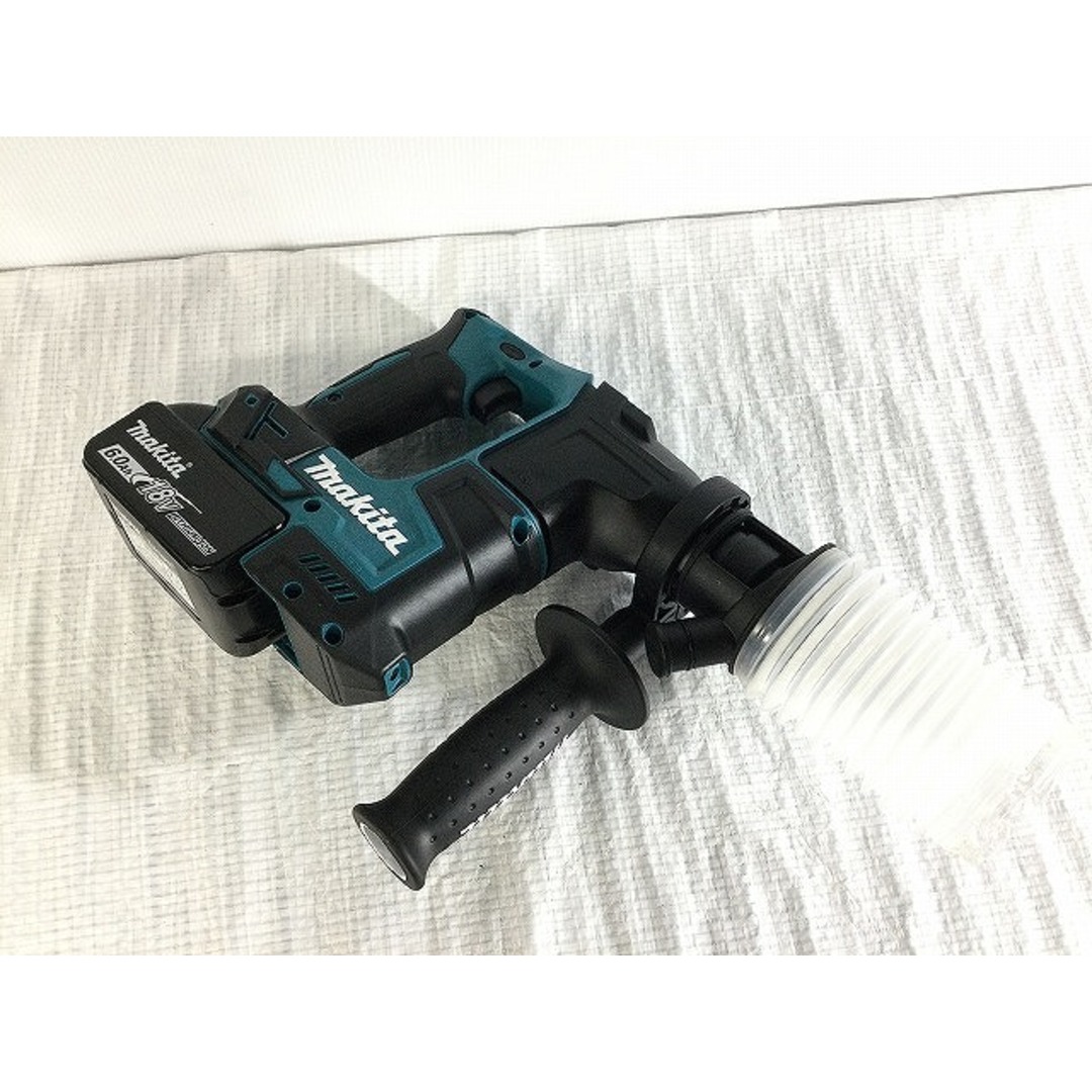 ☆未使用品☆makita マキタ 18V 17mm 充電式ハンマドリル HR171DRGX バッテリー2個(6.0Ah) 充電器 ケース付 74389 4