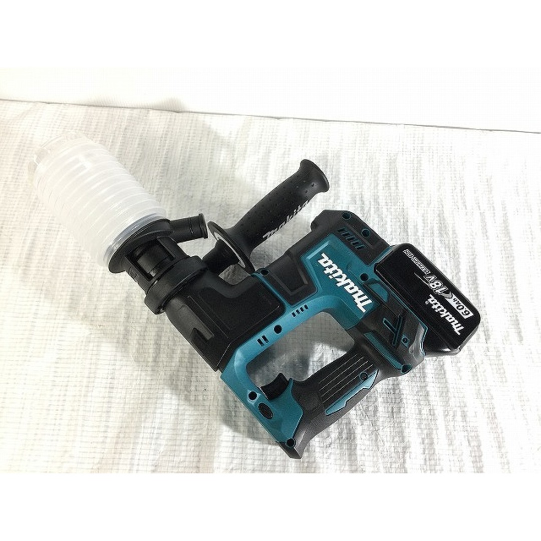 ☆未使用品☆makita マキタ 18V 17mm 充電式ハンマドリル HR171DRGX バッテリー2個(6.0Ah) 充電器 ケース付 74389 5