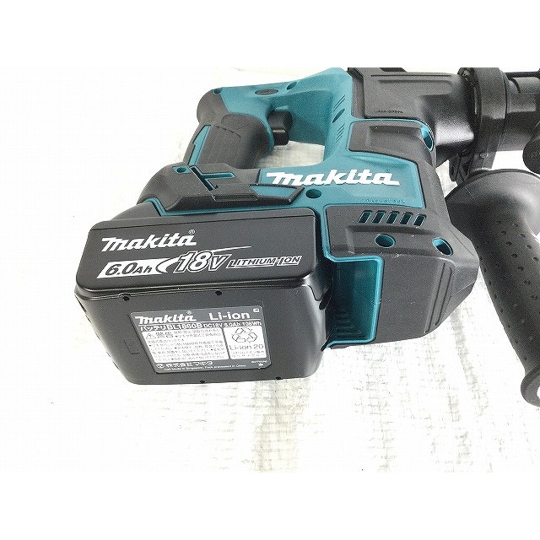 ☆未使用品☆makita マキタ 18V 17mm 充電式ハンマドリル HR171DRGX バッテリー2個(6.0Ah) 充電器 ケース付 74389