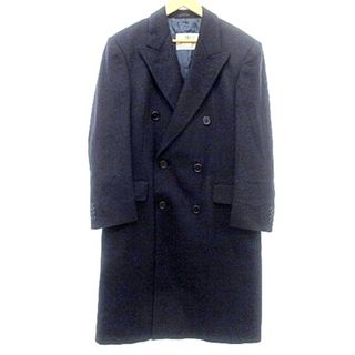 良品 Aquascutum ナイロン ロング丈 トレンチコート スプリングコート