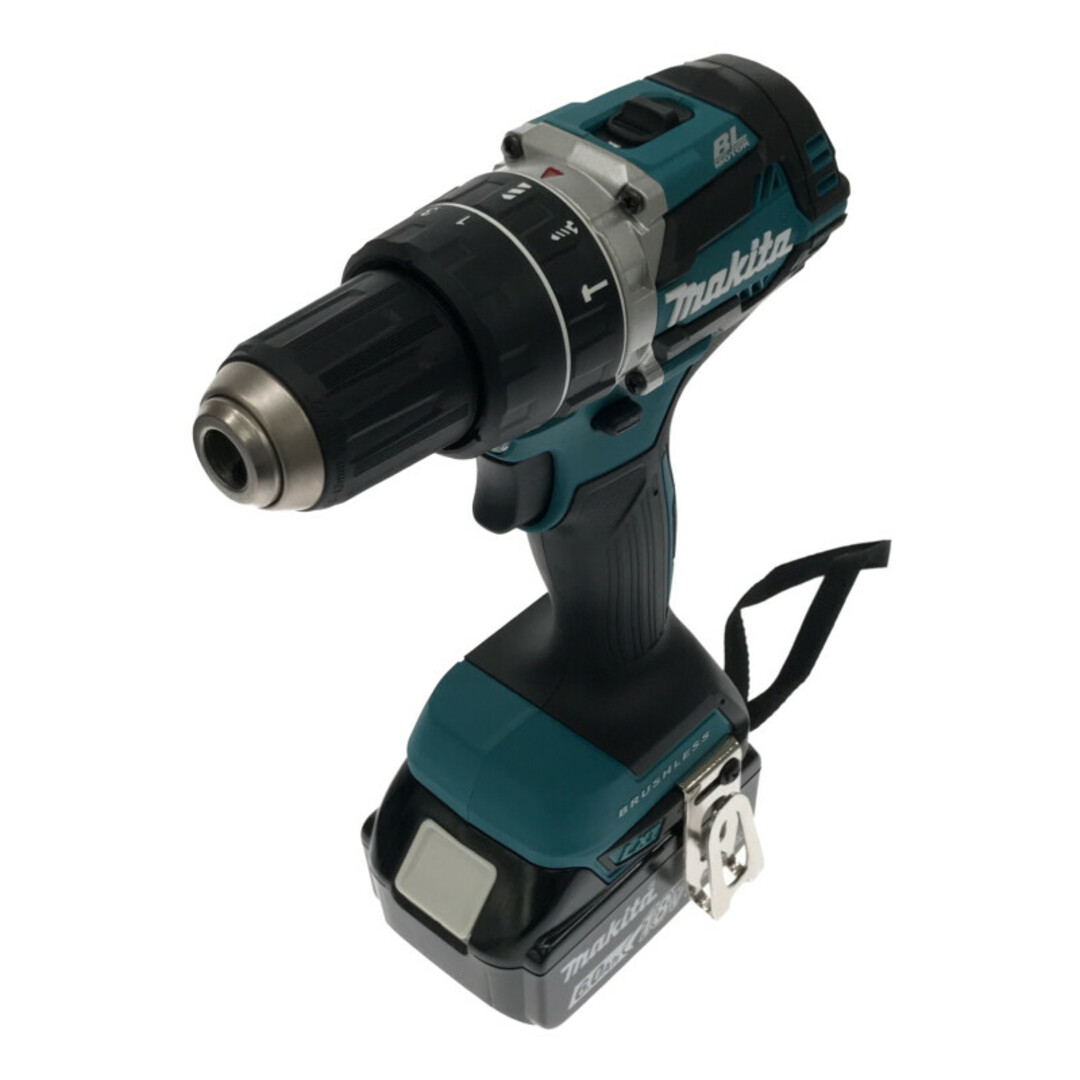 ☆未使用品☆makita マキタ 18V 充電式震動ドライバドリル HP484DRGX バッテリー2個(18V 6.0Ah) 充電器 ケース付 ドリルドライバー 74587