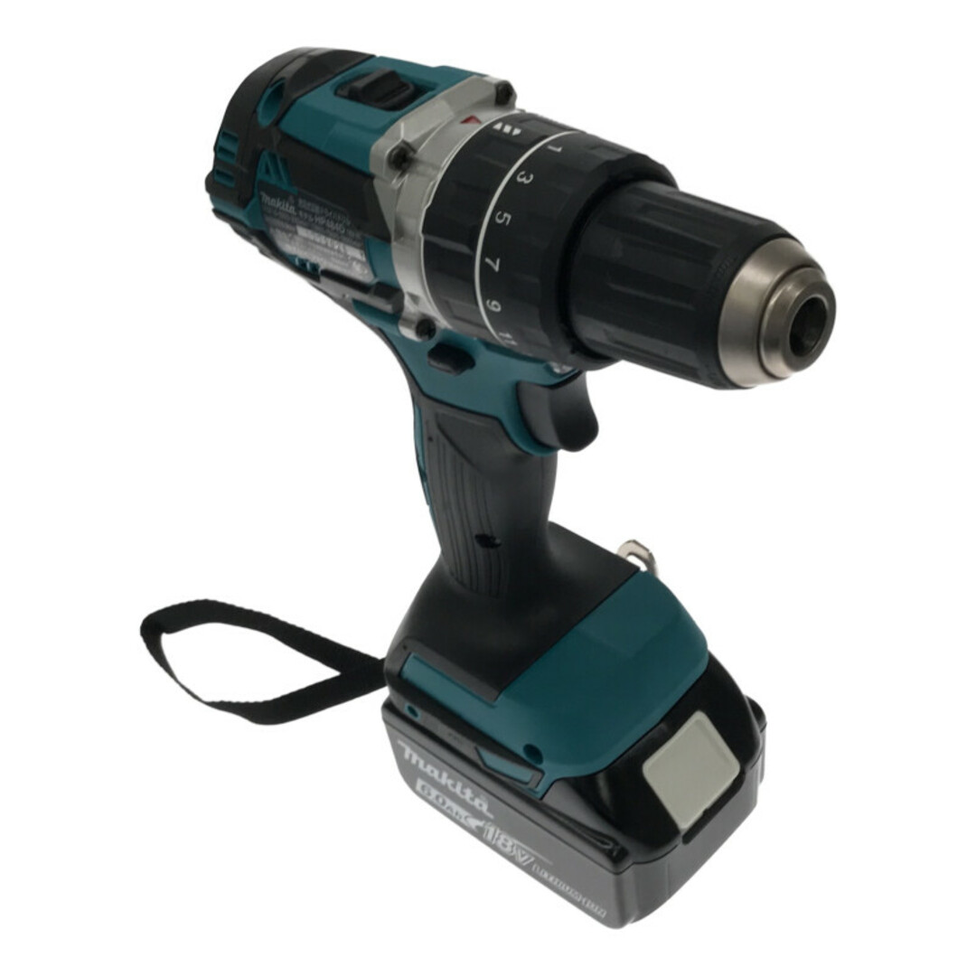 ☆未使用品☆makita マキタ 18V 充電式震動ドライバドリル HP484DRGX バッテリー2個(18V 6.0Ah) 充電器 ケース付 ドリルドライバー 74587