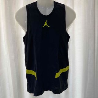 ジョーダン(Jordan Brand（NIKE）)のマイケルジョーダン タンクトップ ブラック 黒 イエロー 黄 バスケ メッシュ (バスケットボール)