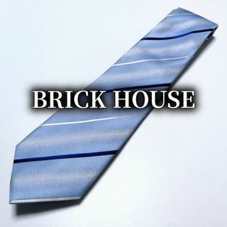 シャツ(shirts)のブリックハウス レジメンタル スカイブルー ネクタイ B101-F05(ネクタイ)