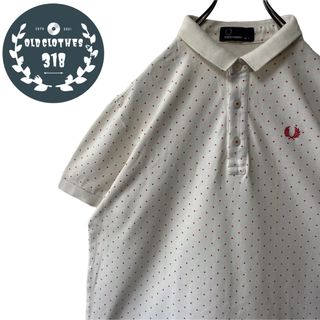 フレッドペリー(FRED PERRY)の【FRED PERRY】フレッドペリー ポロシャツ ドット柄 ワンポイントロゴ(ポロシャツ)