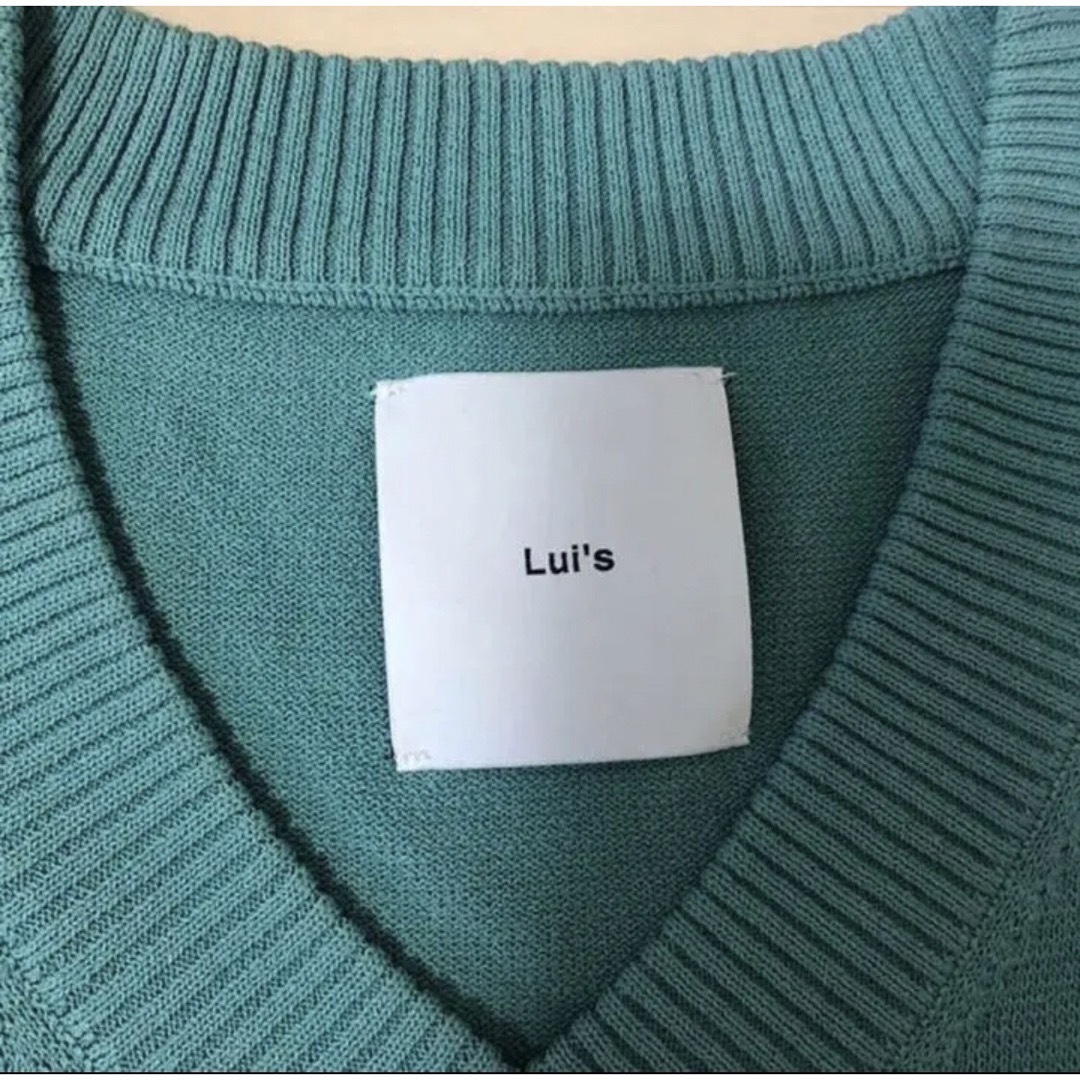 Lui's(ルイス)のLui’s Ｖネックニット　サイズF メンズのトップス(ニット/セーター)の商品写真