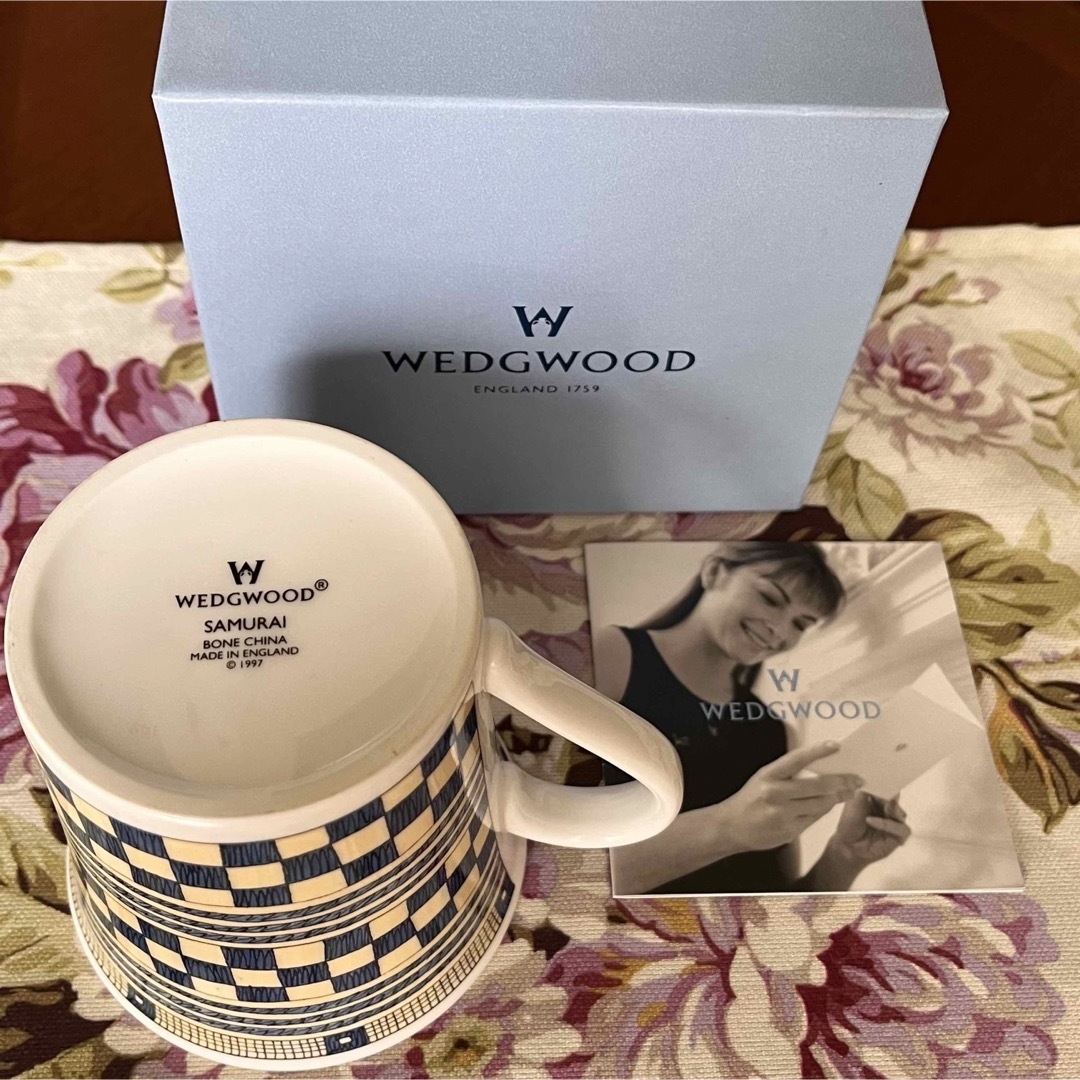 WEDGWOOD - 【未使用美品】ウェッジウッド☆サムライ☆マグカップの