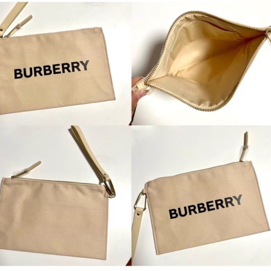 BURBERRY(バーバリー)の新品未使用 バーバリー ポーチ ノベルティ フラット レディースのファッション小物(ポーチ)の商品写真