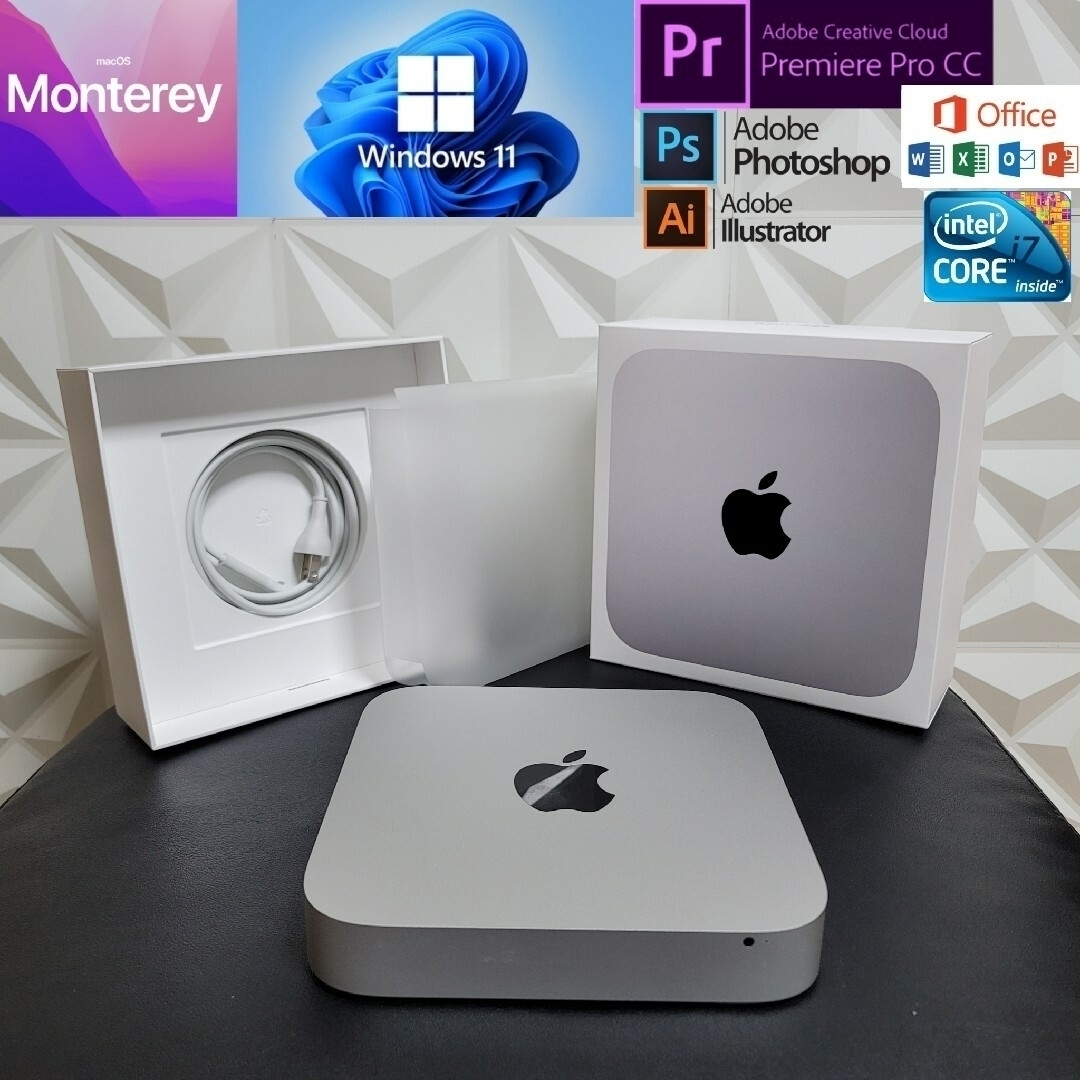 美品 Mac Mini i7 16GB/1TB MAC/Windows 11 | hartwellspremium.com