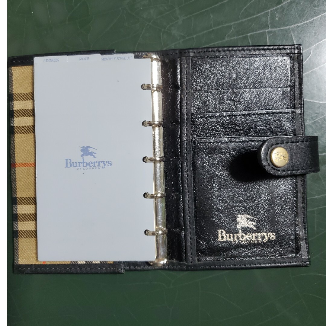 BURBERRY(バーバリー)のバーバリー　チェック柄　5穴手帳 メンズのファッション小物(手帳)の商品写真