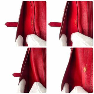 Hermes - 【激レア✨入手困難】エルメス 長財布 べアン リザード A彫刻