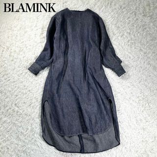 BLAMINK ブラミンク　ワンピース　レディース　ブルーグレー