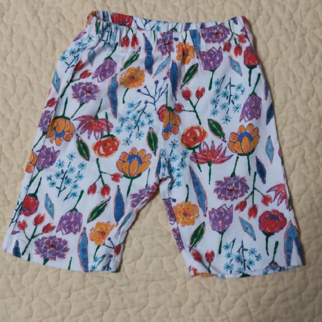 OCEAN&GROUND(オーシャンアンドグラウンド)のセットアップ　パジャマ　半袖　９０サイズ キッズ/ベビー/マタニティのキッズ服女の子用(90cm~)(パジャマ)の商品写真