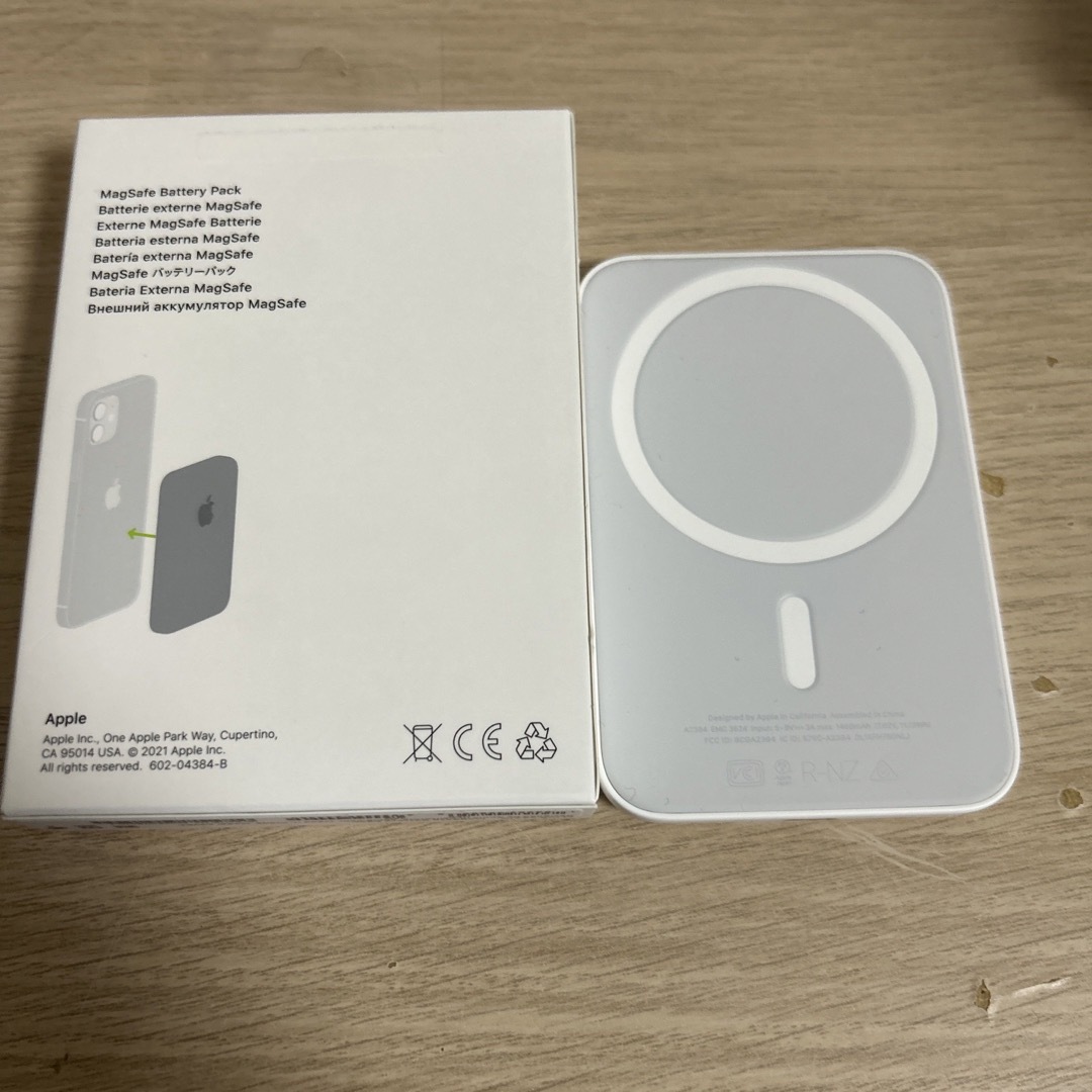 Apple(アップル)のMagSafeバッテリーパック スマホ/家電/カメラのスマホアクセサリー(その他)の商品写真