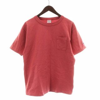 チャンピオン(Champion)のチャンピオン CHAMPION Tシャツ カットソー 半袖 ロゴ M 赤系(Tシャツ/カットソー(半袖/袖なし))