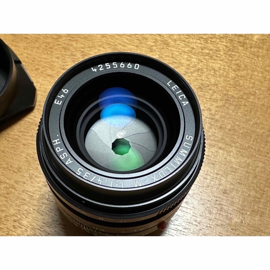 LEICA(ライカ)のLeica summilux 35mm f1.4 ASPH 6bit 美品 スマホ/家電/カメラのカメラ(レンズ(単焦点))の商品写真
