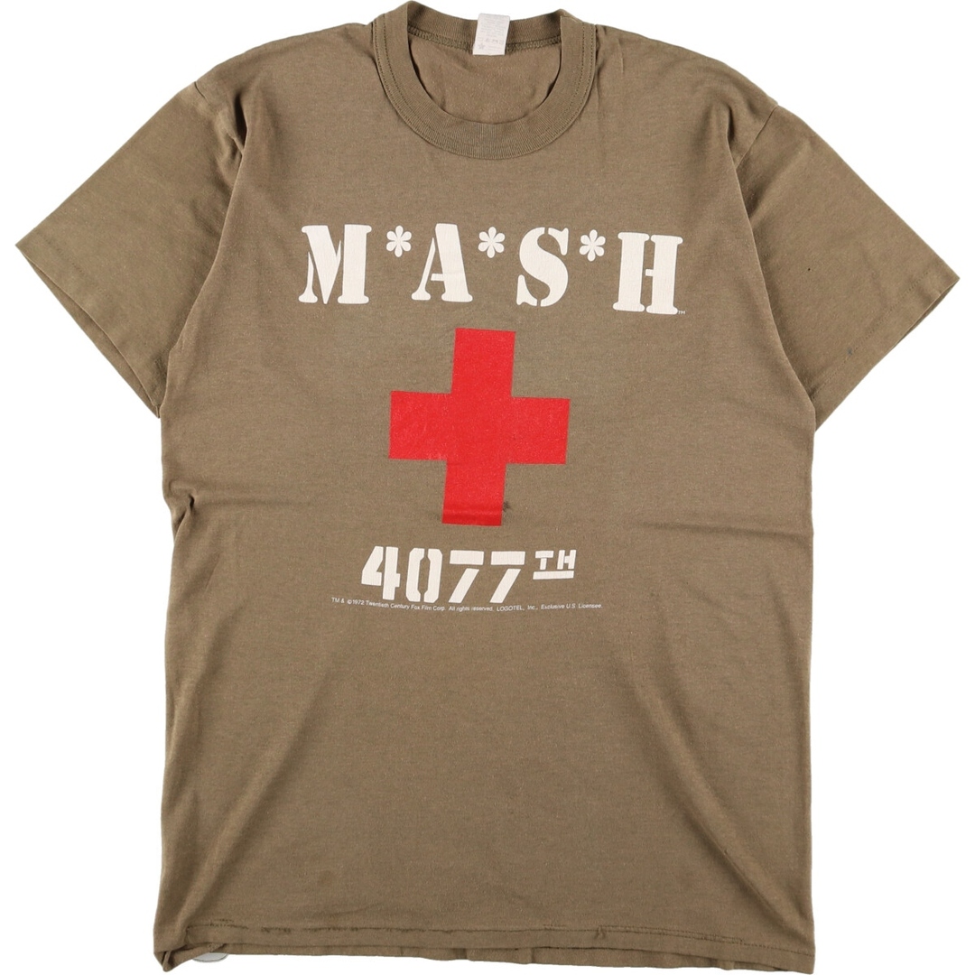 80年代 SOFFE SHIRTS MASH マッシュ 映画 ムービーTシャツ USA製 メンズM ヴィンテージ /eaa351848