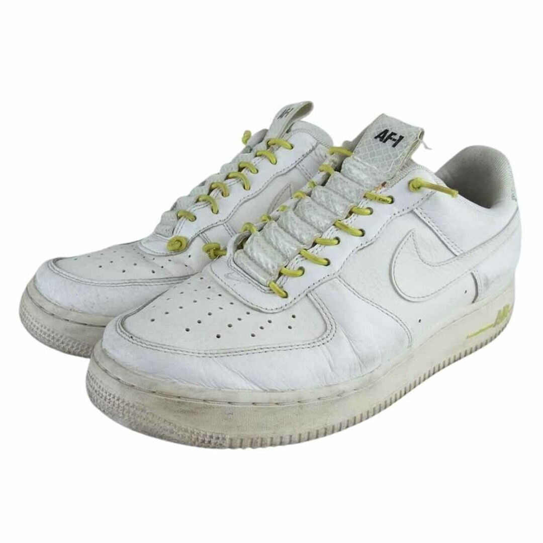 NIKE(ナイキ)のNIKE ナイキ スニーカー 898889-104 WMNS Air Force 1 Lux White Chrome Yellow ホワイト系 26.5cm【中古】 メンズの靴/シューズ(スニーカー)の商品写真