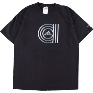 アディダス(adidas)の古着 アディダス adidas スポーツプリントTシャツ メンズL /eaa351696(Tシャツ/カットソー(半袖/袖なし))