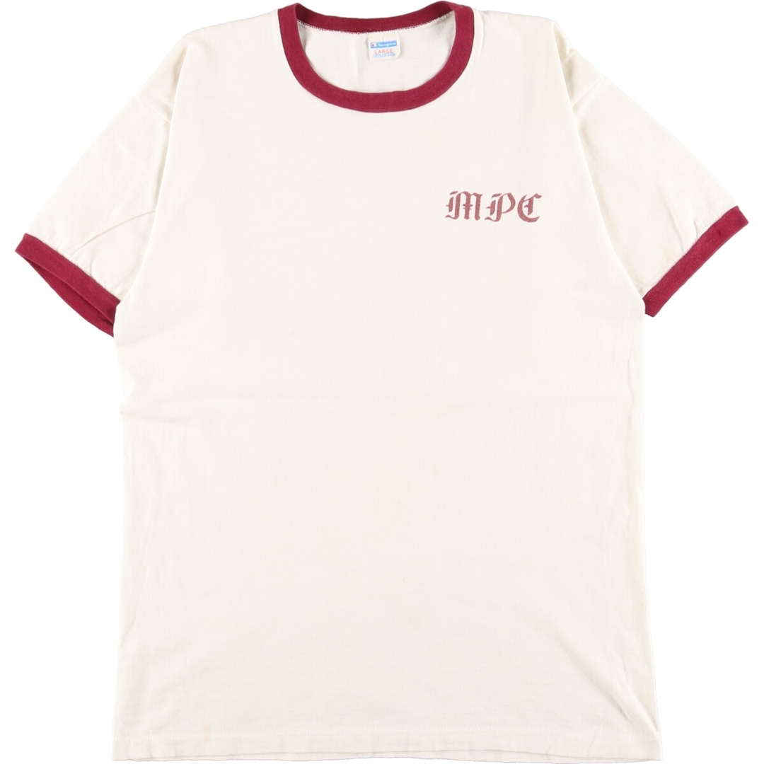 70年代 チャンピオン Champion バータグ リンガーTシャツ USA製 メンズM ヴィンテージ /eaa352046コットン100%色