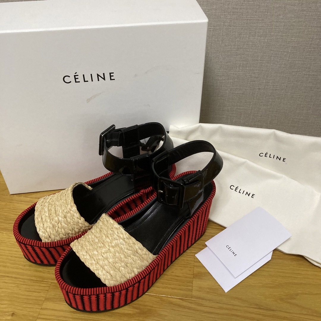 [新品] CELINE セリーヌ　サンダル　フィービー期　24cm