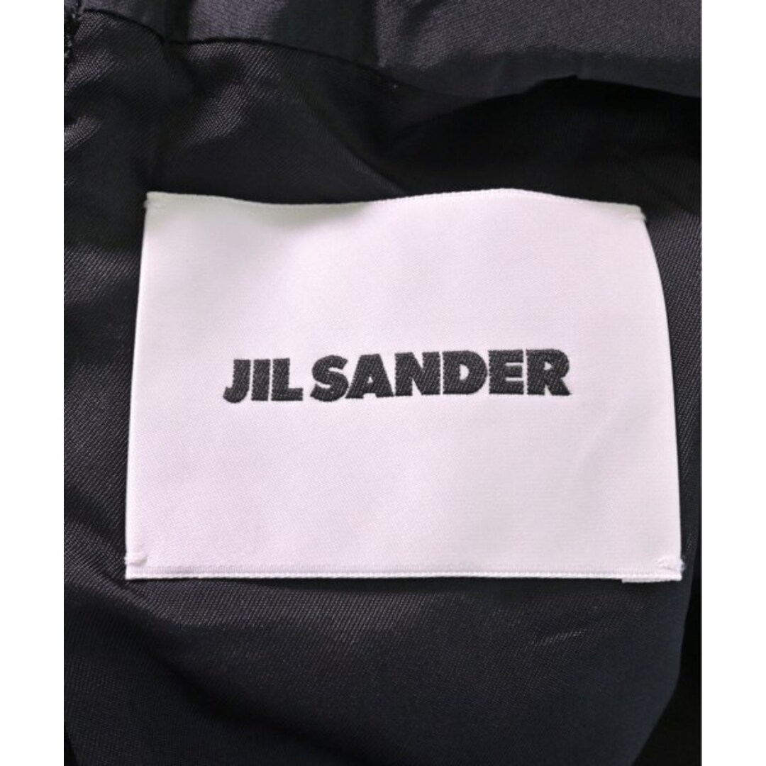 Jil Sander(ジルサンダー)のJIL SANDER ジルサンダー ワンピース 34(XXS位) 黒 【古着】【中古】 レディースのワンピース(ひざ丈ワンピース)の商品写真