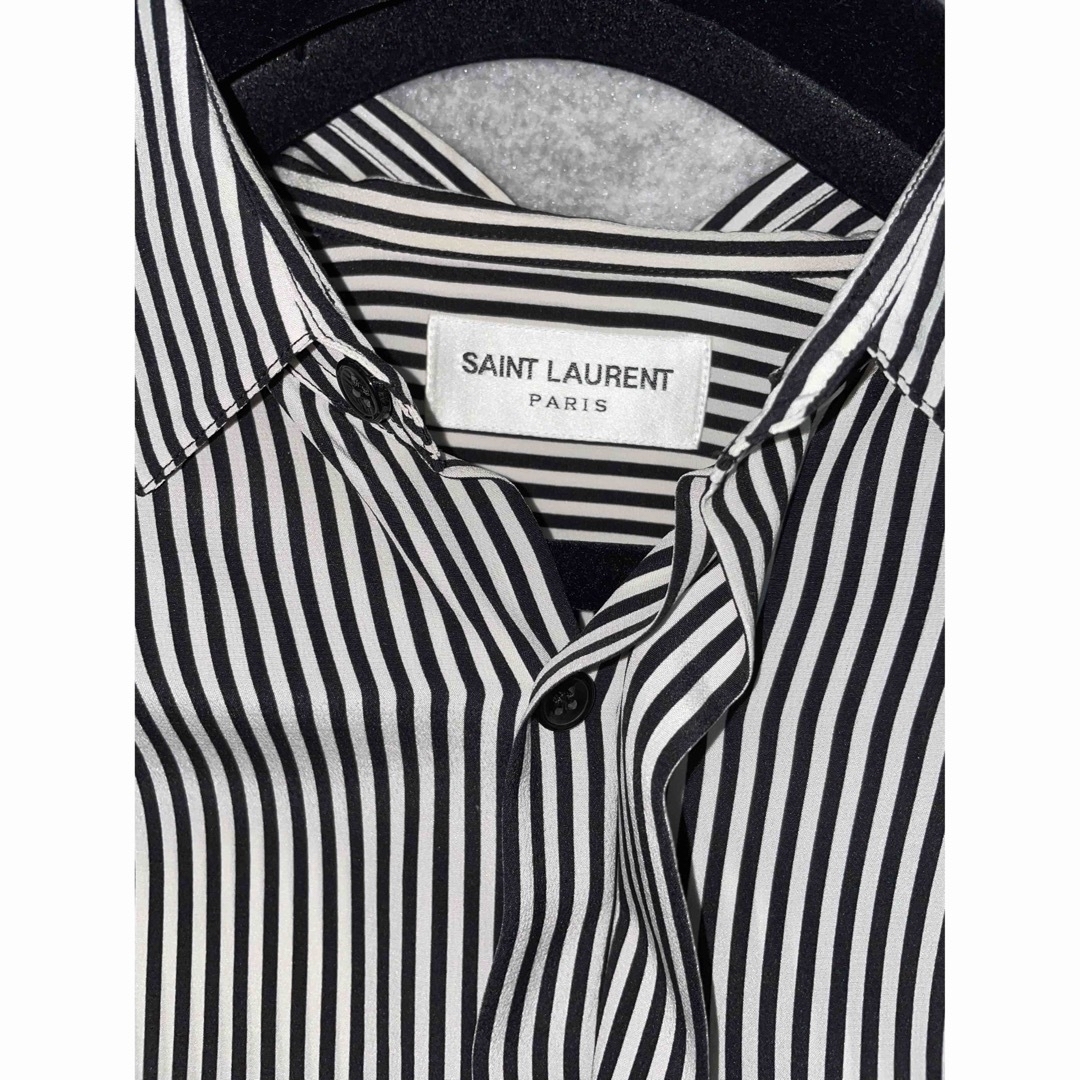 SAINT LAURENT PARIS STRIPE SHIRT