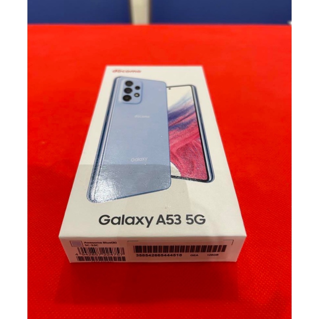 SAMSUNG Galaxy A53 5G オーサムブルー docomoスマートフォン/携帯電話