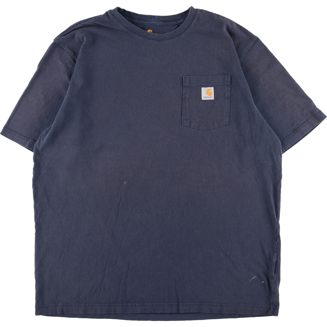 カーハート Carhartt ORIGINAL FIT 半袖 ワンポイントロゴポケットTシャツ メンズXL /eaa351658