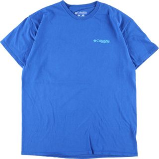 コロンビア(Columbia)の古着 コロンビア Columbia PFG 両面プリント 半袖 プリントTシャツ メンズM /eaa351663(Tシャツ/カットソー(半袖/袖なし))