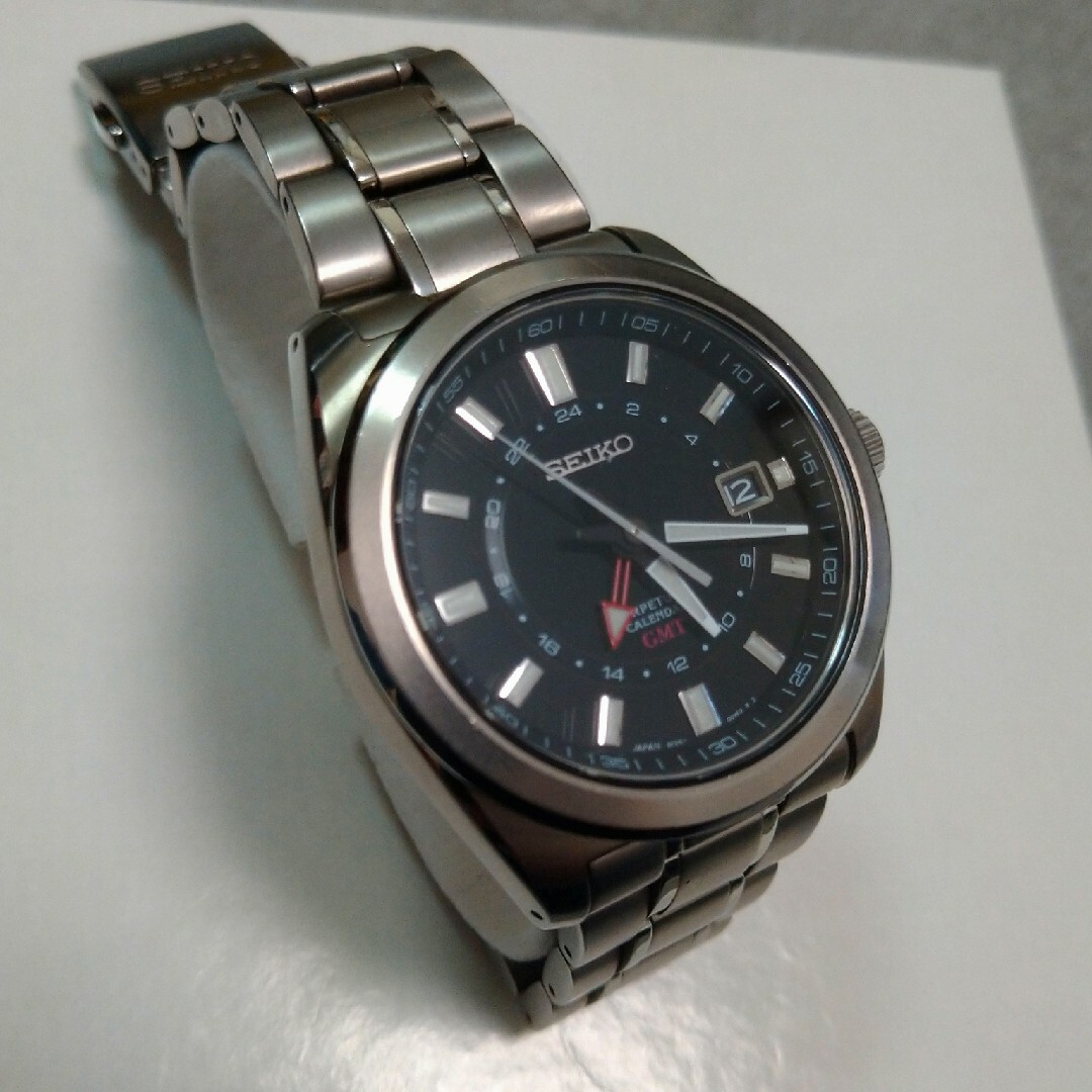 SEIKO パーペチュアルカレンダー GMTモデル SBQJ015