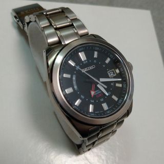 セイコー(SEIKO)のSEIKO パーペチュアルカレンダー GMTモデル SBQJ015(腕時計(アナログ))