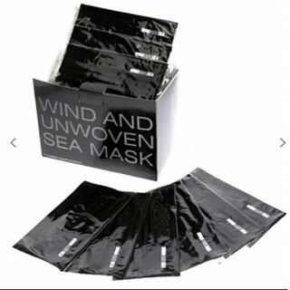 ウィンダンシー(WIND AND SEA)の4枚セット★黒★WIND AND UNWOVEN SEA MASK★キムタク(その他)