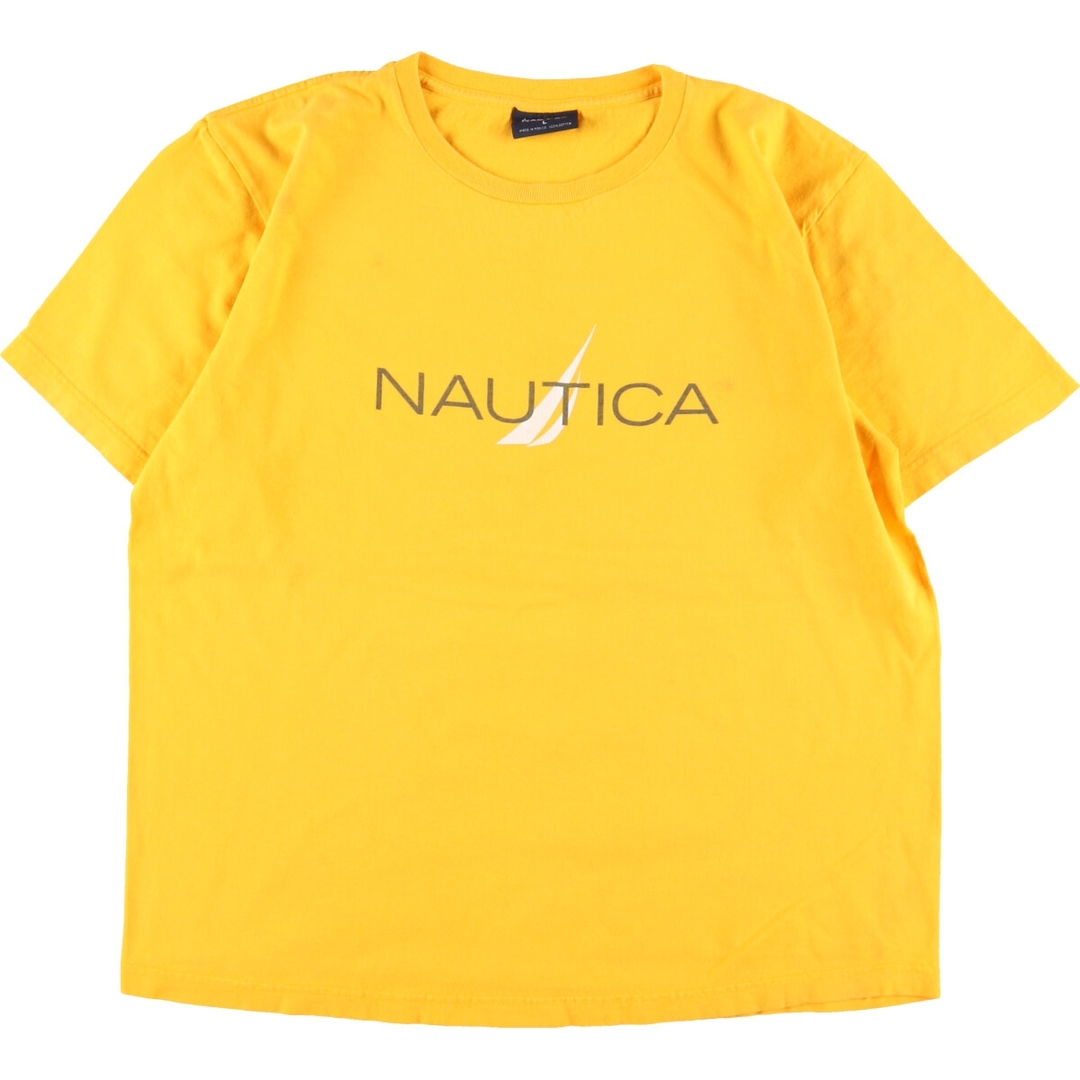 ノーティカ NAUTICA 半袖 プリントTシャツ メンズL /eaa351082