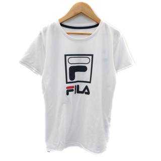 フィラ(FILA)のフィラ Tシャツ カットソー 半袖 ラウンドネック プリント 大きいサイズ LL(Tシャツ(半袖/袖なし))