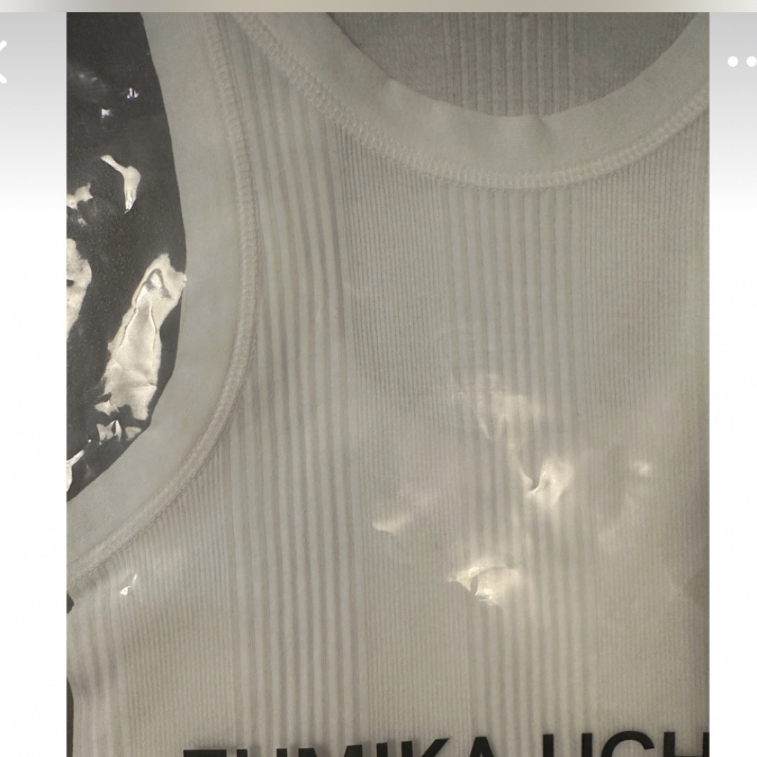 FUMIKA_UCHIDA(フミカウチダ)のFUMIKA_UCHIDA GATER TANK TOP  レディースのトップス(タンクトップ)の商品写真