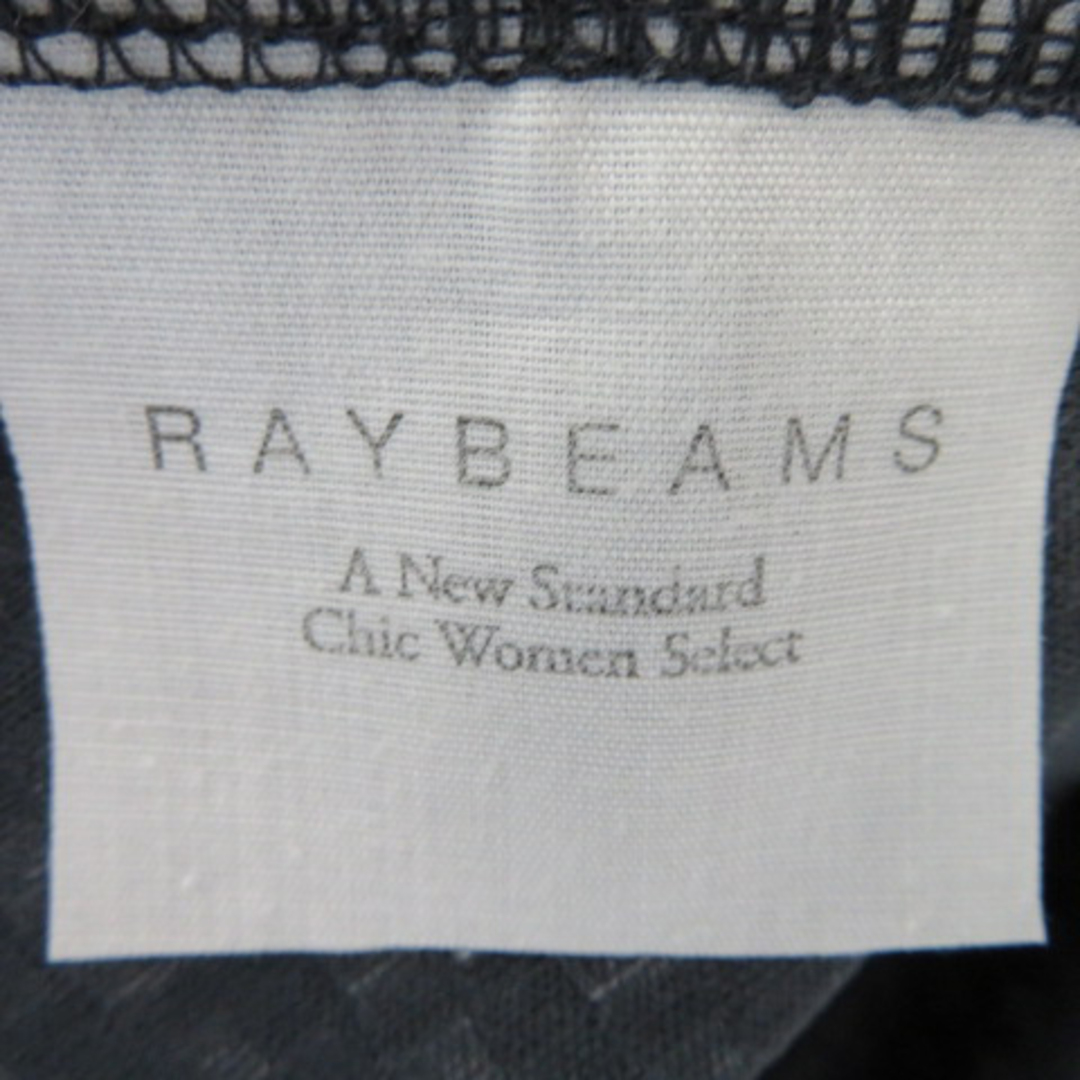 Ray BEAMS(レイビームス)のレイビームス ノースリーブワンピース ミニ丈 ラウンドネック 総柄 1 紺 レディースのワンピース(ミニワンピース)の商品写真