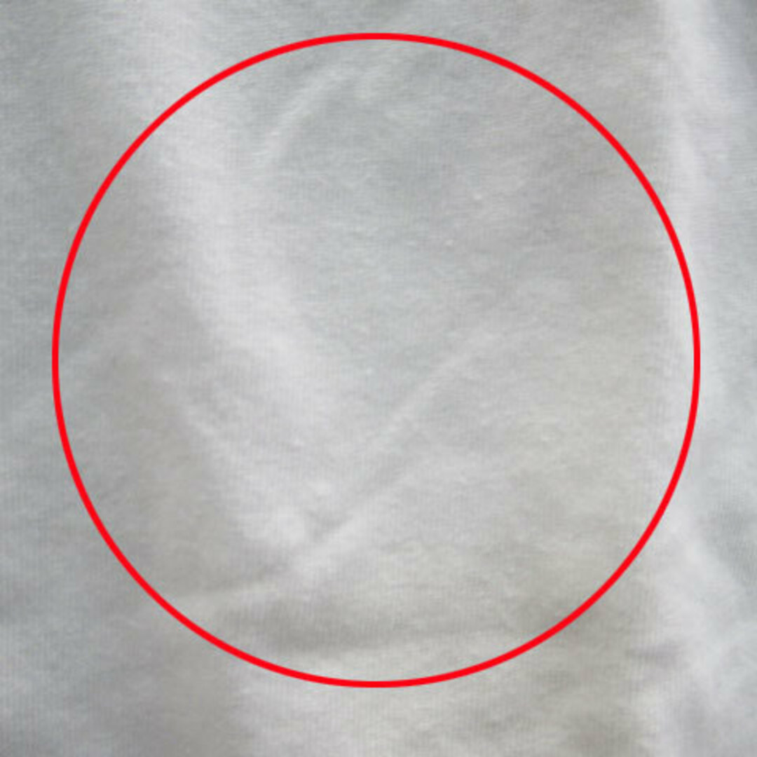 Discoat(ディスコート)のディスコート Tシャツ カットソー 五分袖 ラウンドネック プリント F 白 レディースのトップス(その他)の商品写真