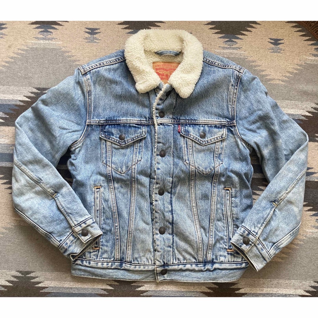 新品 LEVI'S ボア デニムジャケット