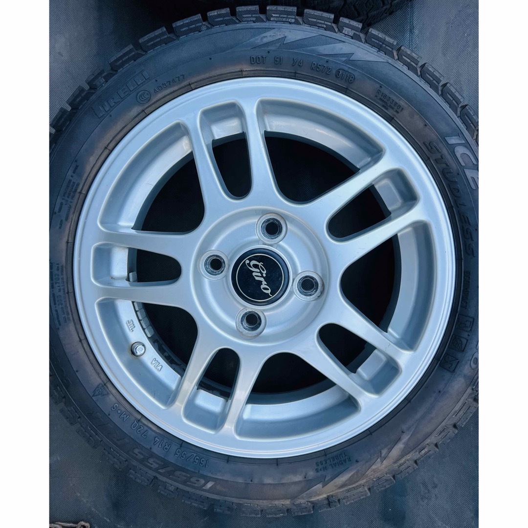 軽自動車　スタッドレスタイヤ4本セット　165/55R14 14インチ　冬タイヤ 4