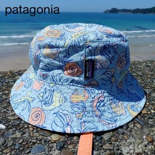 パタゴニア(patagonia)の★パタゴニア　バケットハット　リバーシブル　ベビー　キッズ★(帽子)