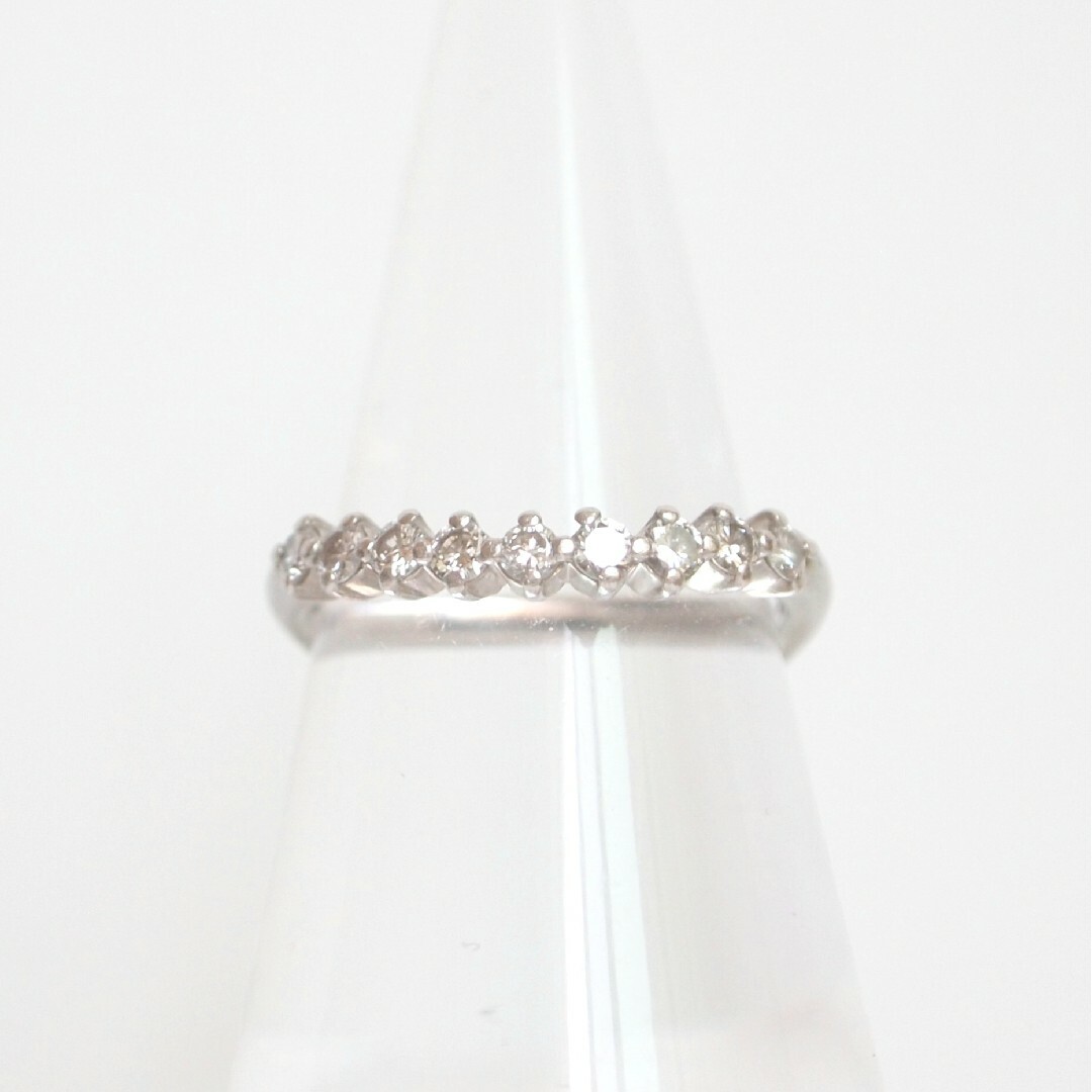 《ヴァンドーム青山》ダイヤモンド リング プラチナ 0.27ct 9号 指輪 | フリマアプリ ラクマ