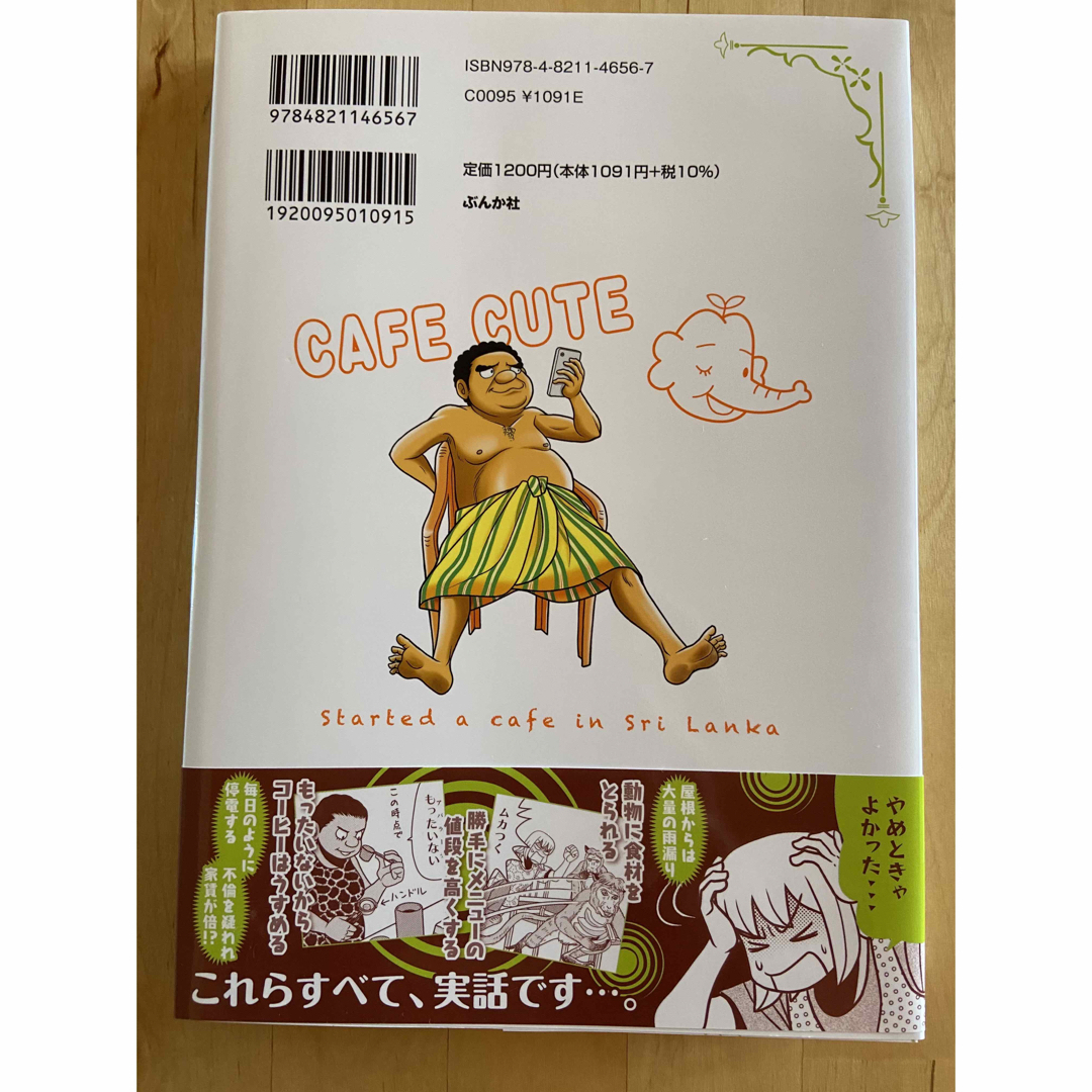 スリランカでカフェはじめました　東條さち子 エンタメ/ホビーの漫画(青年漫画)の商品写真