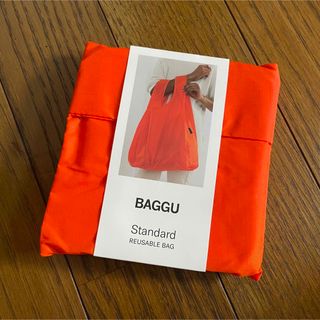 BAGGU STANDARD エコバック　オレンジ　バグー　橙　スタンダード(エコバッグ)